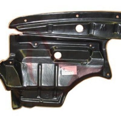 NI1228127 Passenger Side Front Bumper Under Car Shield
