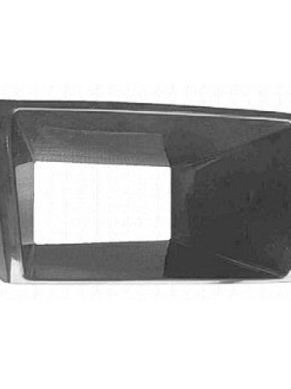 TO1015101 Front Lower Bumper Cover