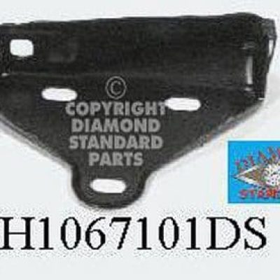 CH1067101DSC Front Bumper Bracket Mounting Passenger Side