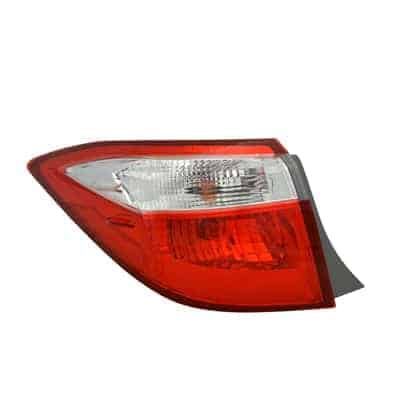 TO2804118C Driver Side Outer Tail Light Assembly