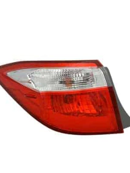 TO2804118C Driver Side Outer Tail Light Assembly