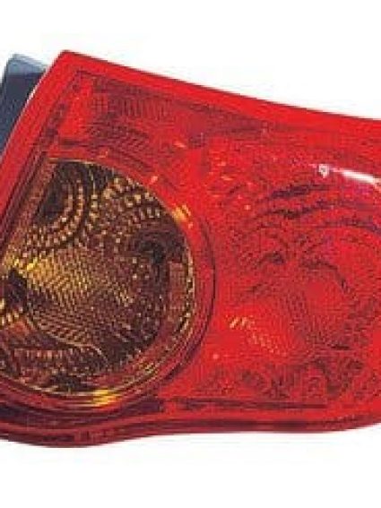 TO2805113C Passenger Side Outer Tail Light Assembly