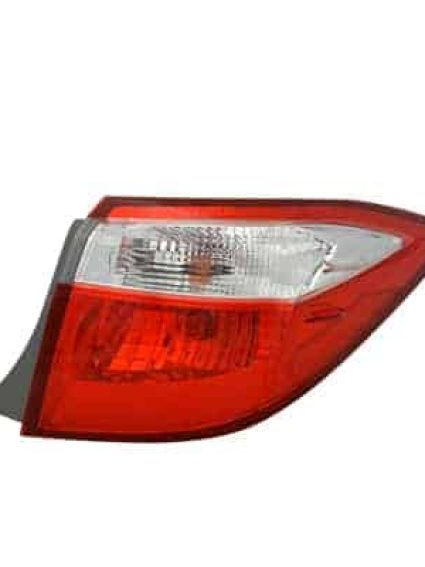 TO2805118C Passenger Side Outer Tail Light Assembly
