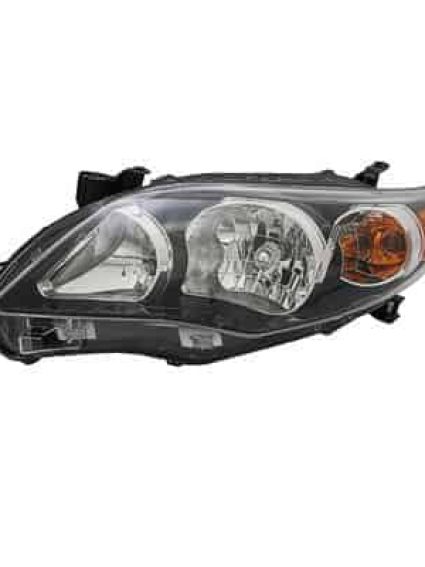 TO2502204C Driver Side Headlight Assembly