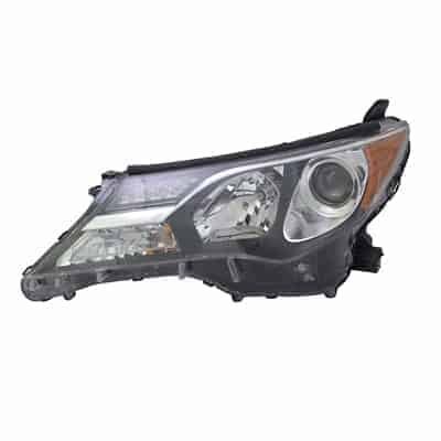 TO2518147C Driver Side Headlight Lens and Housing