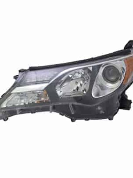 TO2518147C Driver Side Headlight Lens and Housing