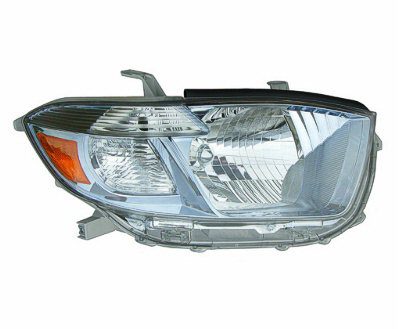 TO2519117C Passenger Side Headlight Lens and Housing TO2519117C Passenger Side Headlight Lens and Housing