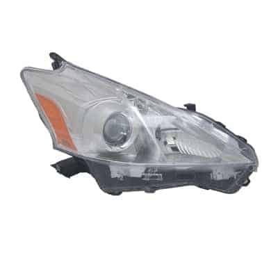 TO2519137C Passenger Side Headlight Lens and Housing
