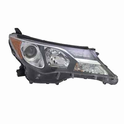TO2519147C Passenger Side Headlight Lens and Housing TO2519147C Passenger Side Headlight Lens and Housing