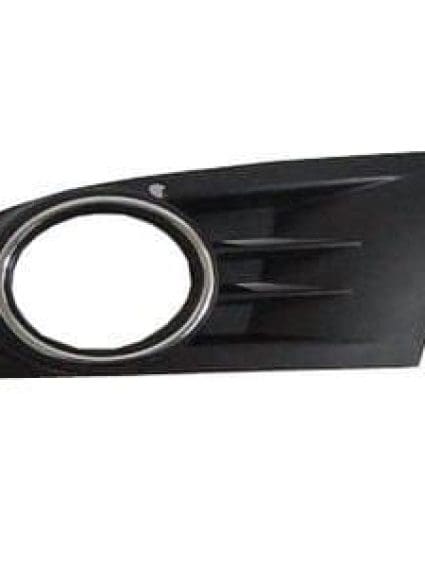 VW1039109 Passenger Side Front Bumper Fog Light Bezel
