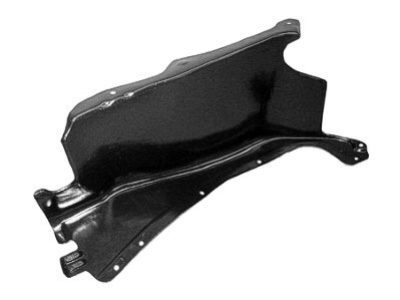 VW1228105 Passenger Side Under Car Shield