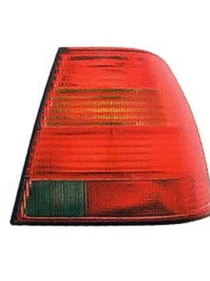 VW2819103 Passenger Side Outer Tail Lamp Lens and Housing