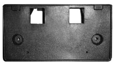 FO1068104 Front Bumper License Plate Bracket FO1068104 Front Bumper License Plate Bracket