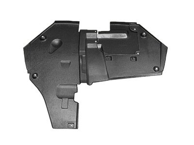 FO1228113 Front Bumper Under Car Shield