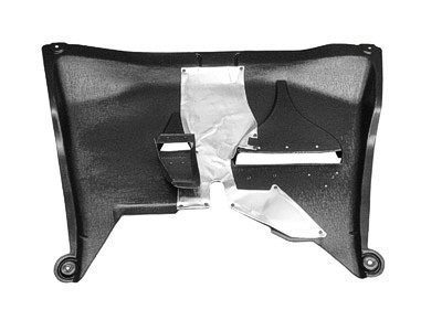 FO1228118 Front Bumper Under Car Shield