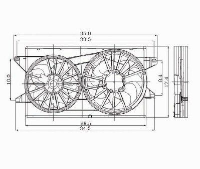 FO3115111 Radiator Fan FO3115111 Radiator Fan