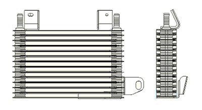 FO4050108 Cooling System Automatic Transmission Cooler Assembly FO4050108 Cooling System Automatic Transmission Cooler Assembly