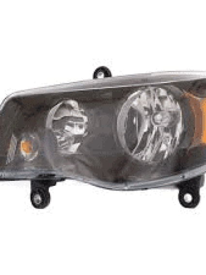 CH2502266C Front Light Headlight Assembly Driver Side