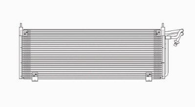 CND40129 Cooling System A/C Condenser CND40129 Cooling System A/C Condenser