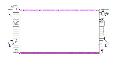 CNDDPI3618 Cooling System A/C Condenser CNDDPI3618 Cooling System A/C Condenser