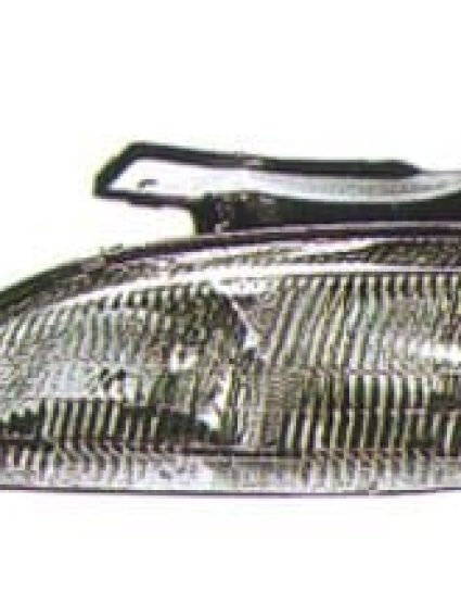 GM2502130C Front Light Headlight Assembly Composite