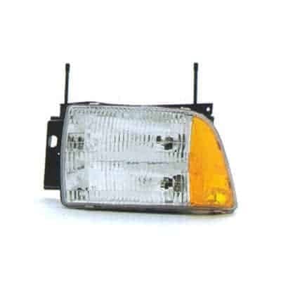 GM2502156V Front Light Headlight Assembly Composite