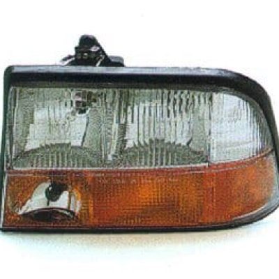 GM2502173 Front Light Headlight Assembly Composite