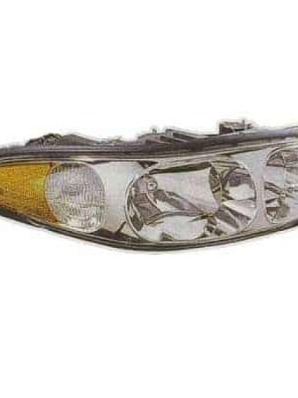 GM2502209 Front Light Headlight Assembly Composite