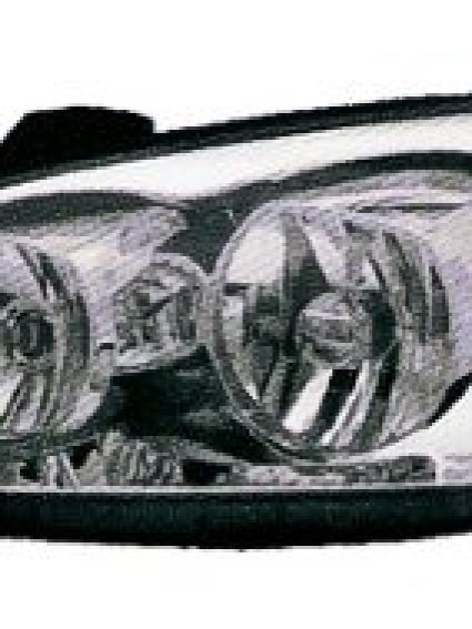 GM2502255C Front Light Headlight Assembly Composite