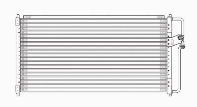 CND40083 A/C Condenser CND40083 A/C Condenser