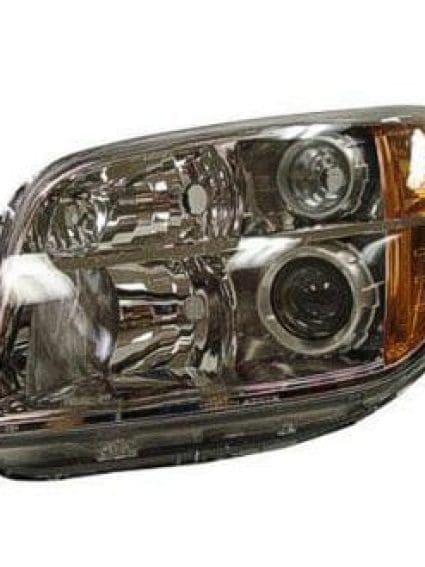 HO2518110C Driver Side Headlight Lens and Housing