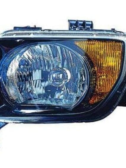 HO2518114C Driver Side Headlight Lens and Housing