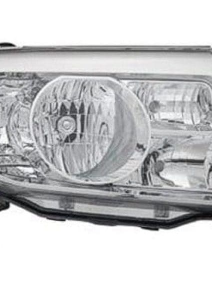 HO2519125C Passenger Side Headlight Lens and Housing