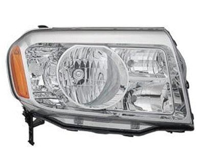 HO2519125C Passenger Side Headlight Lens and Housing HO2519125C Passenger Side Headlight Lens and Housing