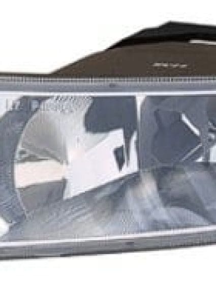 HO2592113V Driver Side Fog Lamp Lens and Housing