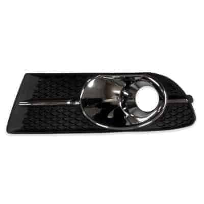 GM1038142 Front Bumper Insert Fog Light Bezel Driver Side