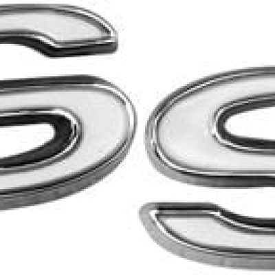 GLAEM6810 Emblem Fender 2 Individual Letters GLAEM6810 Emblem Fender 2 Individual Letters