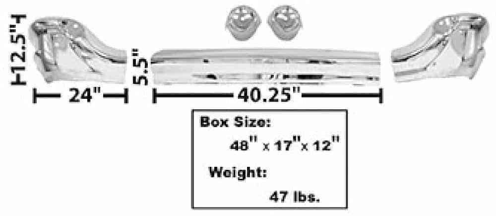 GLA4060 Front Bumper Assembly GLA4060 Front Bumper Assembly