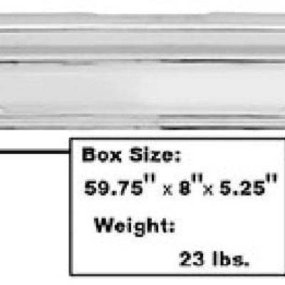 GLA4061 Rear Bumper Face Bar