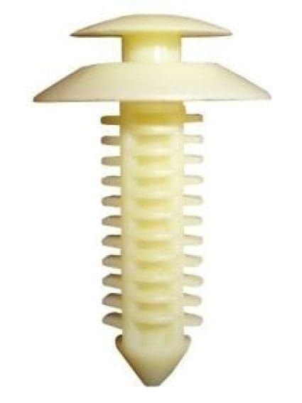 Auveco Trim Panel Retainer GM CAPS17102 White Nylon PK 50