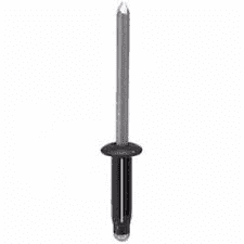 Auveco Rivets Black Aluminum CAPS16864