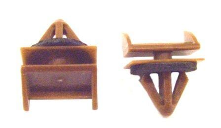 Auveco Molding Clip Nylon Exterior Trim Panel CAPS20825 Brown GM PK 15