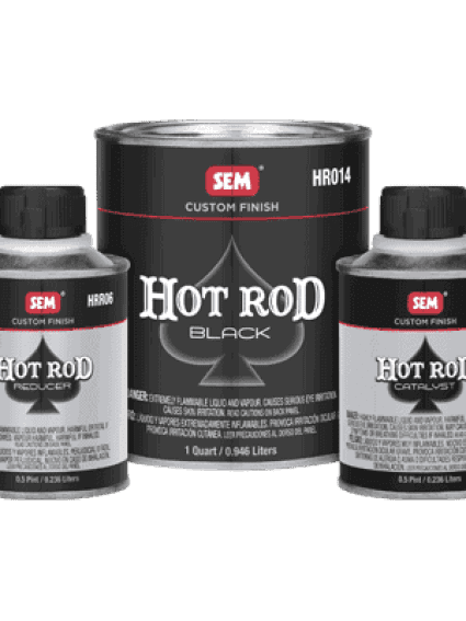 SEM Paint Hot Rod SEMHR040-LV Matte White Custom Finish Quart kit