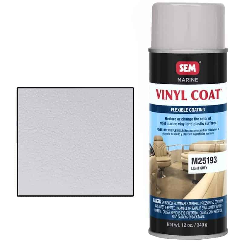 SEM Marine Vinyl Coat Light Grey Flexible Coating 25193 SEM Marine Vinyl Coat Light Grey Flexible Coating 25193
