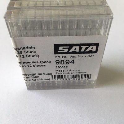 SATA Spray Gun Cleaning 9894  Nozzel Needles 12 Pack