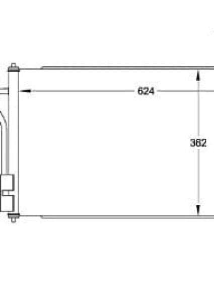 CNDDPI3391 A/C Condenser