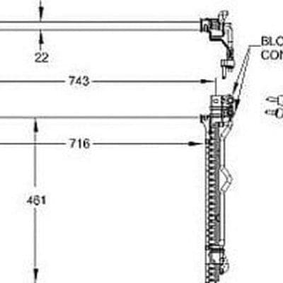 CNDDPI4011 Cooling System A/C Condenser