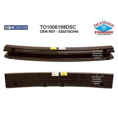 TO1006198DSC Front Bumper Impact Bar TO1006198DSC Front Bumper Impact Bar