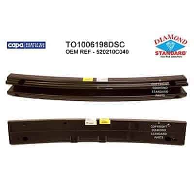 TO1006198DSC Front Bumper Impact Bar