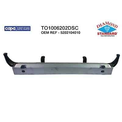 TO1006202C Front Bumper Impact Bar